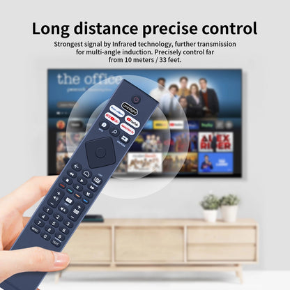 Remote Control For Philips TV BRC00984501/01 398GR10BEPHN0042BC 43PUS7406