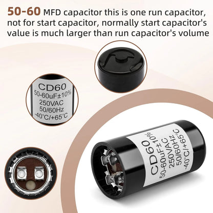 X-18004-b Capacitor Compatible with Genie 18004B Garage Door Opener Motor,...