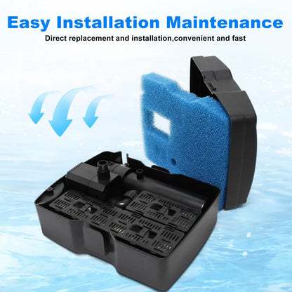 Kscjdg Pond Filter Pad Fountain Sponge Replacement CUF-6000 blue
