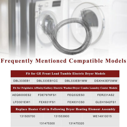 Dryer Heating Element Restring Coil AH451032 For Frigidaire Dryer Model Part
