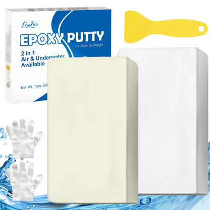 Epoxy Putty - 10oz Fast Repair Multipurpose Clay, Strong Adhesion 280g, White