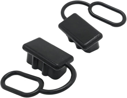 2Pcs 175 Amps Battery Quick Connector Rubber Cover Hard Boot Cap Keep...