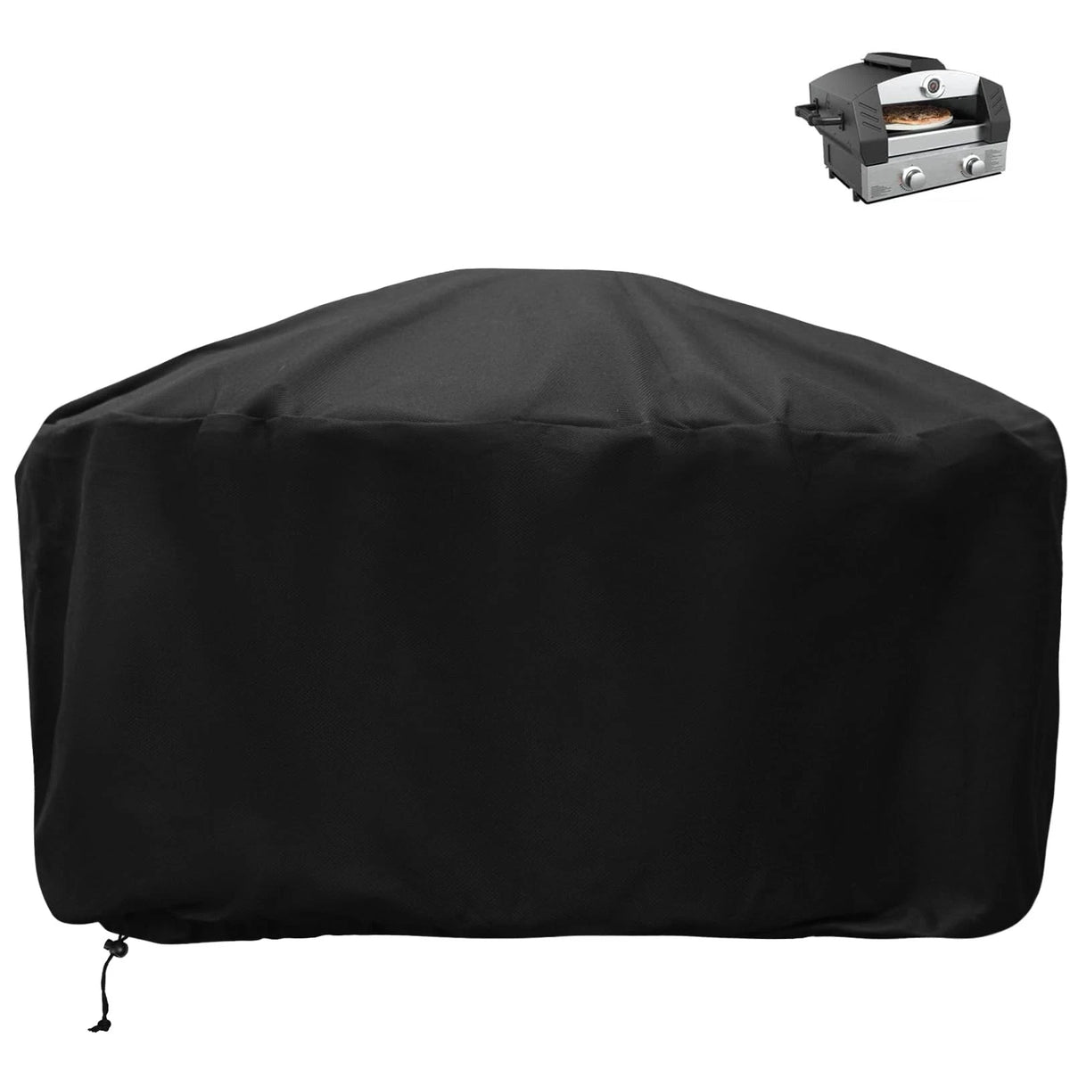 Pizza Oven Cover for Blackstone 22" Portable 22", Black