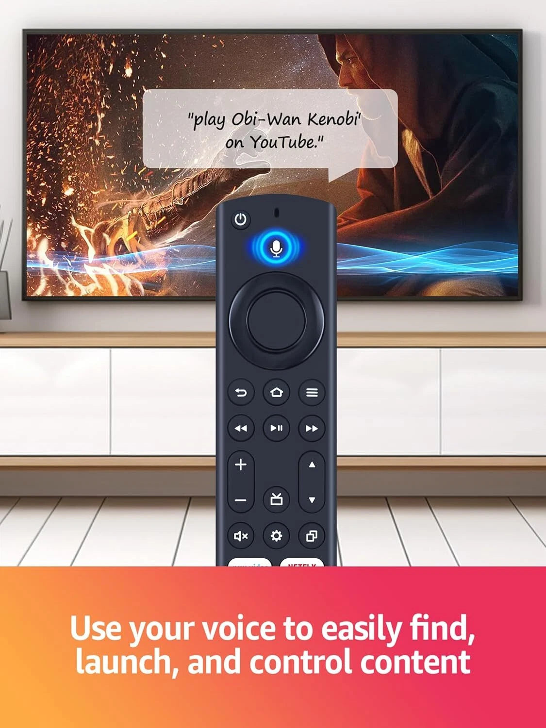 NS-RCFNA-21 CT-RC1US-21 Voice Remote Control For Insignia Toshiba Smart TV