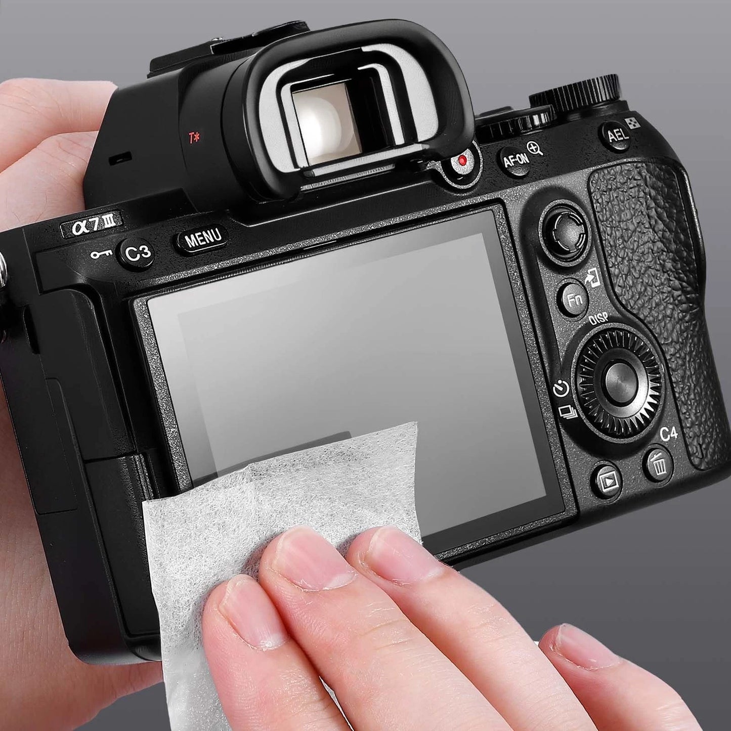 Camera Lens Cleaning Kit - Mirrorless and DSLR Kit, Black