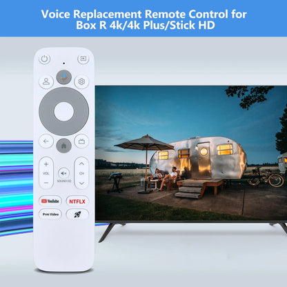 Remote Control For Homatics Box R 4K Plus Media Player with Voice