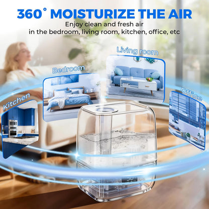 30-Pack Top Fill Humidifier Replacement 1.69 x x 1.26 inches, White