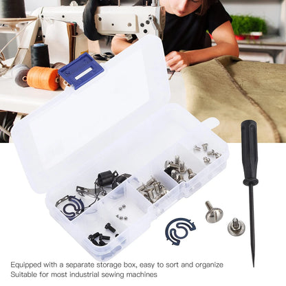 01 02 015 Sewing Screw Kit, Easy Replacement Metal Needle default, Defult