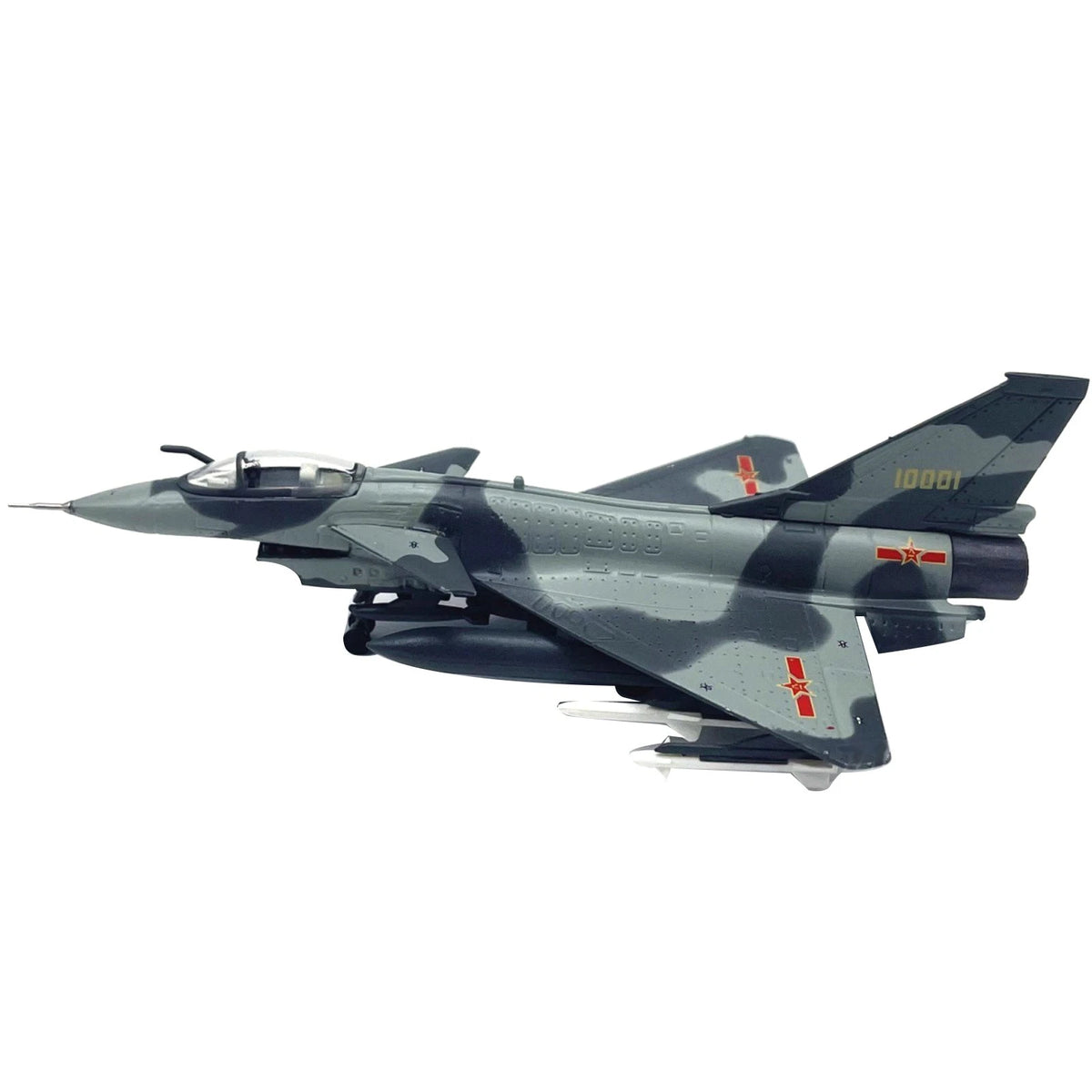 1/144 Alloy Chinese Air Force J-10 Vigorous Dragon Fighter Simulation Model