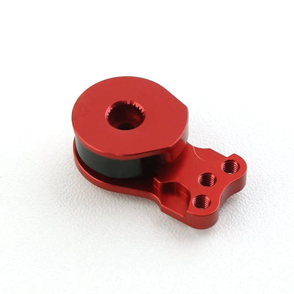 Red 25T CNC Aluminum Steering Servo Swing Arm Horn for 1/8 1/10 RC Crawler Car j