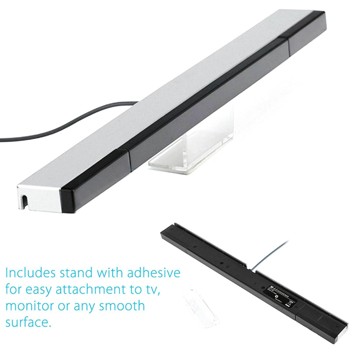 Wired Remote Motion Sensor Bar IR Infrared Ray Inductor For Nintendo Wii / Wii U