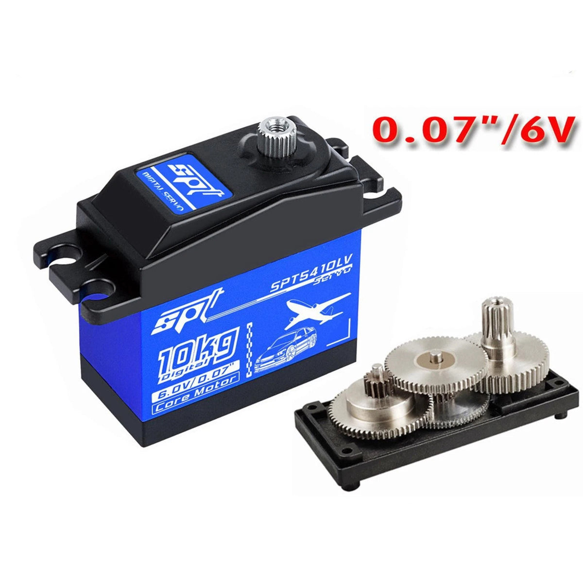 Steering Gear Futaba 25T 10kg Standard Servo Gear For 1:10 Drift RC Car Airplane