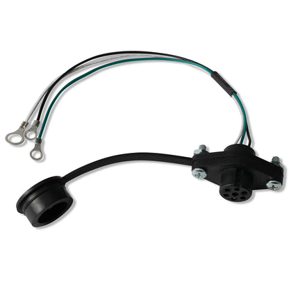 3-Wire Truck Winches Hand Remote Control Socket Push-in Plug Harness 16296