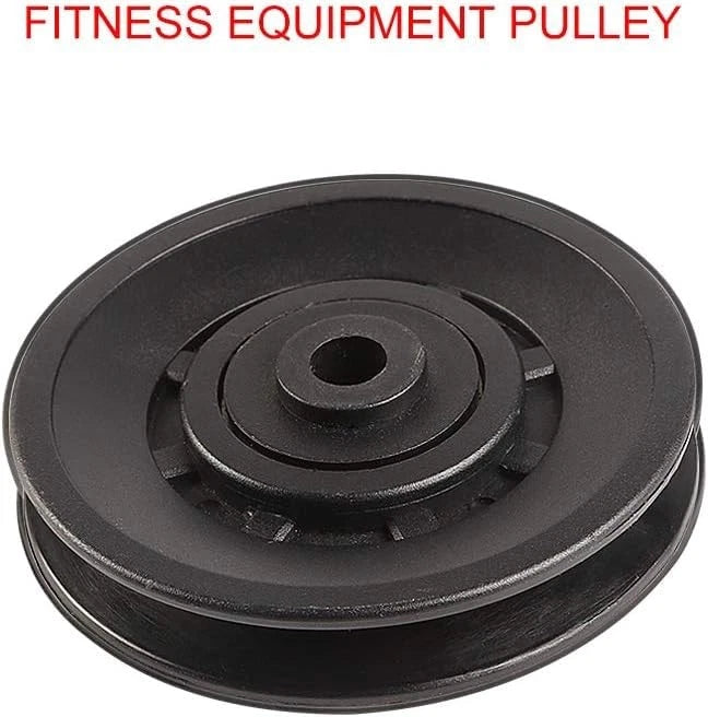 Topfinder 90mm(3.54inch) Universal Bearing Pulley Wheel for 90mm-2 PCS-P