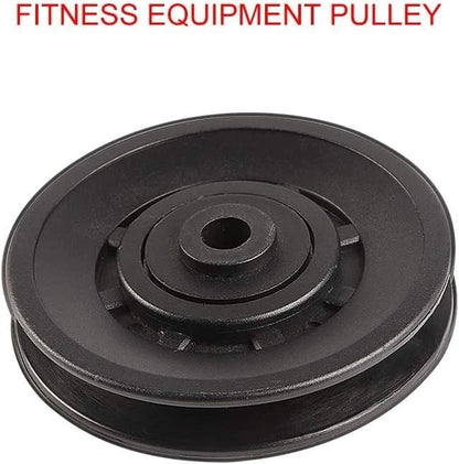 Topfinder 90mm(3.54inch) Universal Bearing Pulley Wheel for 90mm-2 PCS-P