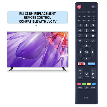 Remote Control For JVC RM-C3354 LT-50KB585 LT-43KB385 Smart LCD LED Android TV