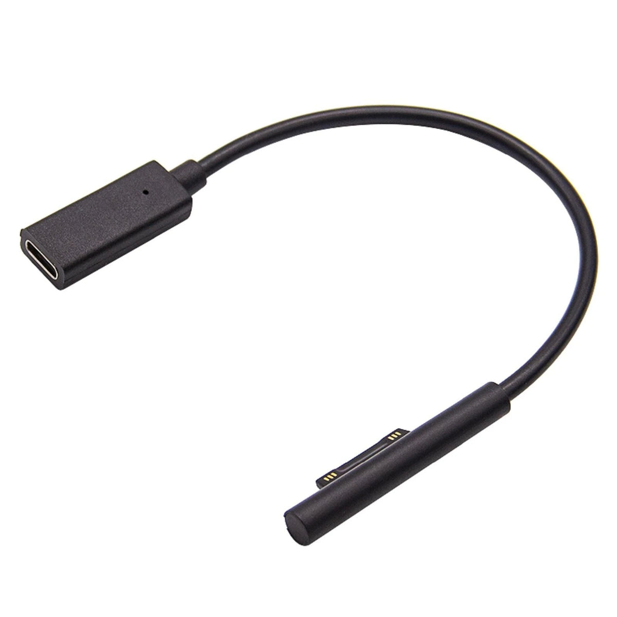USB Type C DC Magnetic Plug Charging Cable For Microsoft Surface Pro 4 5 6 Go