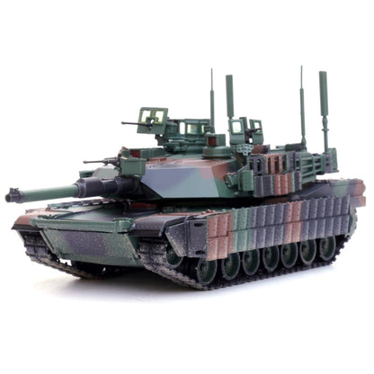 13.5cm Diecast 1/72 US M1A2 TUSK II Abrams Main Battle Tank Model Static Display