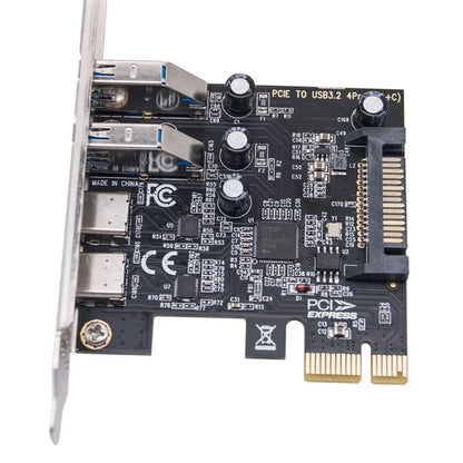 PCI Express to USB PCIE Adapter Card Apply Dual Protection for Device Safety