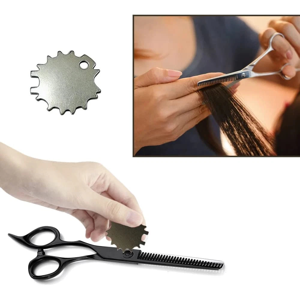 10 Pcs Scissors Tension Adjuster Universal Key Professional Silver