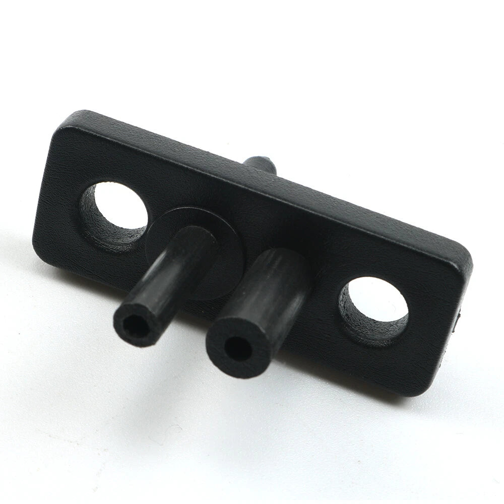 For HONDA ATC 70 90 110 125 TRX 70 125 DUAL LINE FUEL GAS TANK FLANGE PLASTIC
