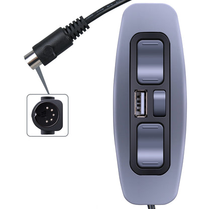 For Okin 5 Button Recliner Replacement Parts, Hand Control Handset 5 Pin Plug