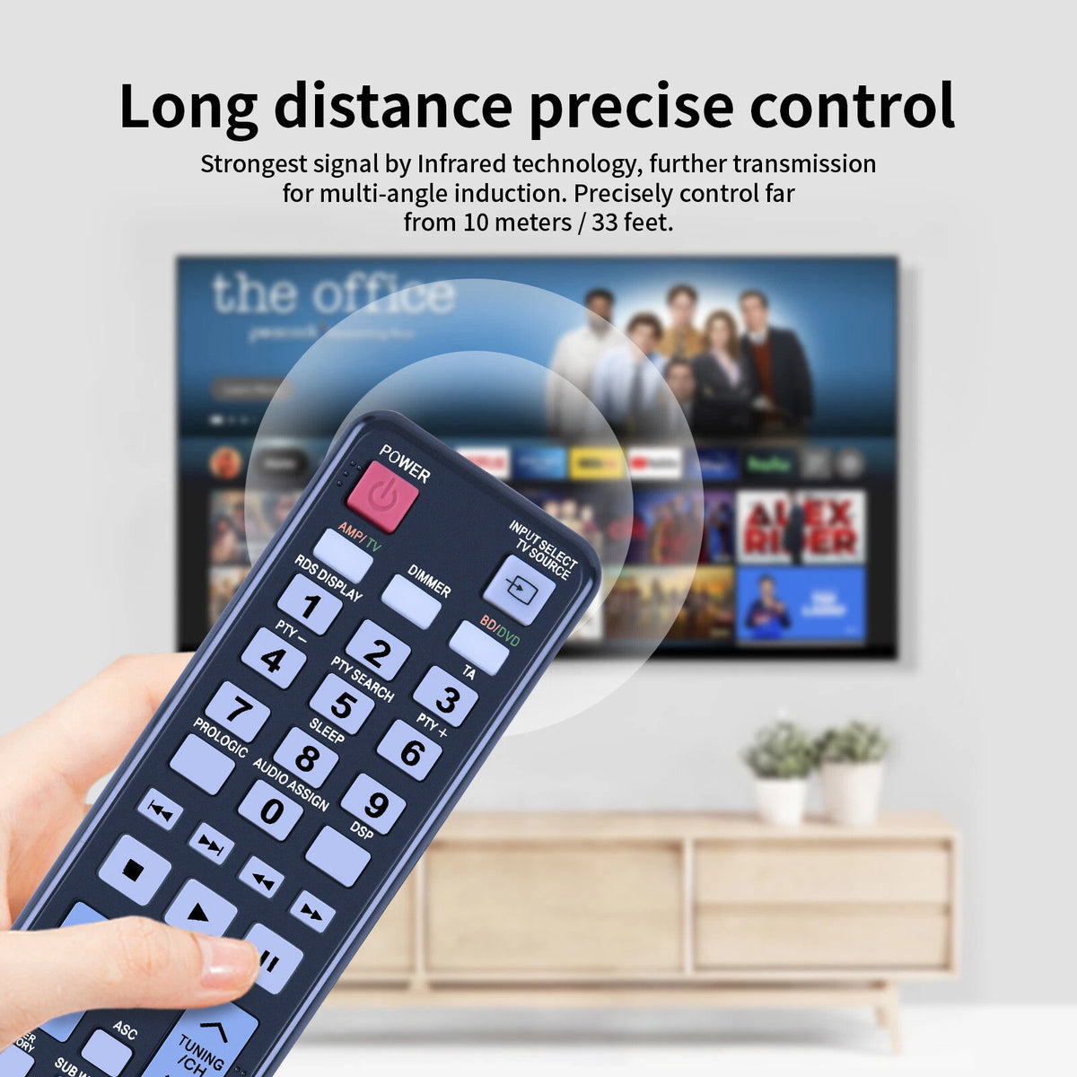 AH59-02306A Remote Control For Samsung AV Receiver HW-C500 HW-C560S HW-C770B