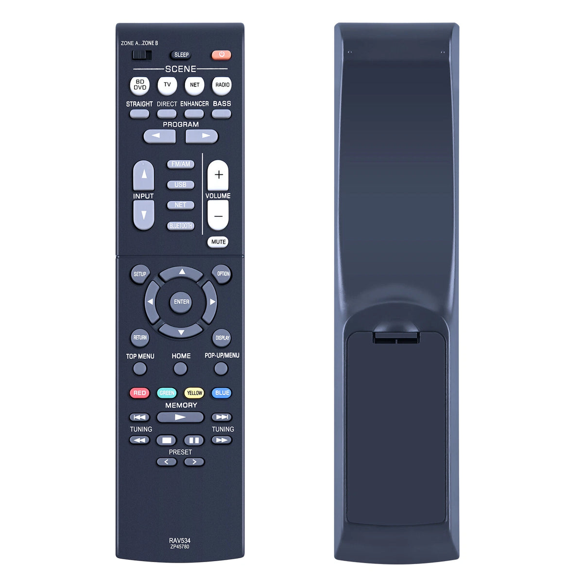 RAV534 ZP45780 Remote Control For Yamaha AV Receiver RX-V485 RX-V583 RX-V479