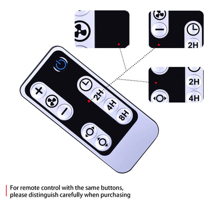 Replacement Remote Control For Lasko Air Circulator Fan A12558