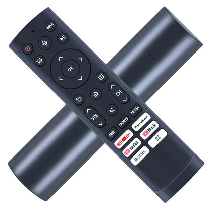 ERF3H90H Voice Replace Remote Control For Hisense Smart LCD TV with Youtube