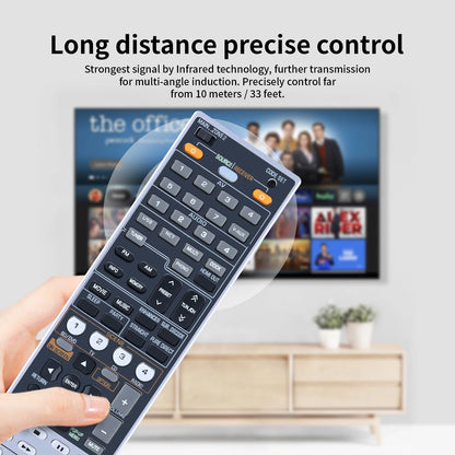 RAV347 WT92830 Remote Control For Yamaha Audio Receiver RX-V1067 RXV1067