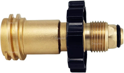 DOZYANT Universal Fit Propane Tank Adapter Converts POL to QCC1 / Type 1...