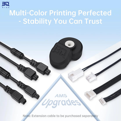 BIQU 4Pcs Panda AMS Guard, High-Hardness Ceramic Inlet for Bambu-Lab AMS...