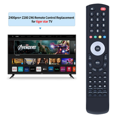 Remote Control For Tiger Star TV Z400PRO Z280 Z460 Z400PRO+