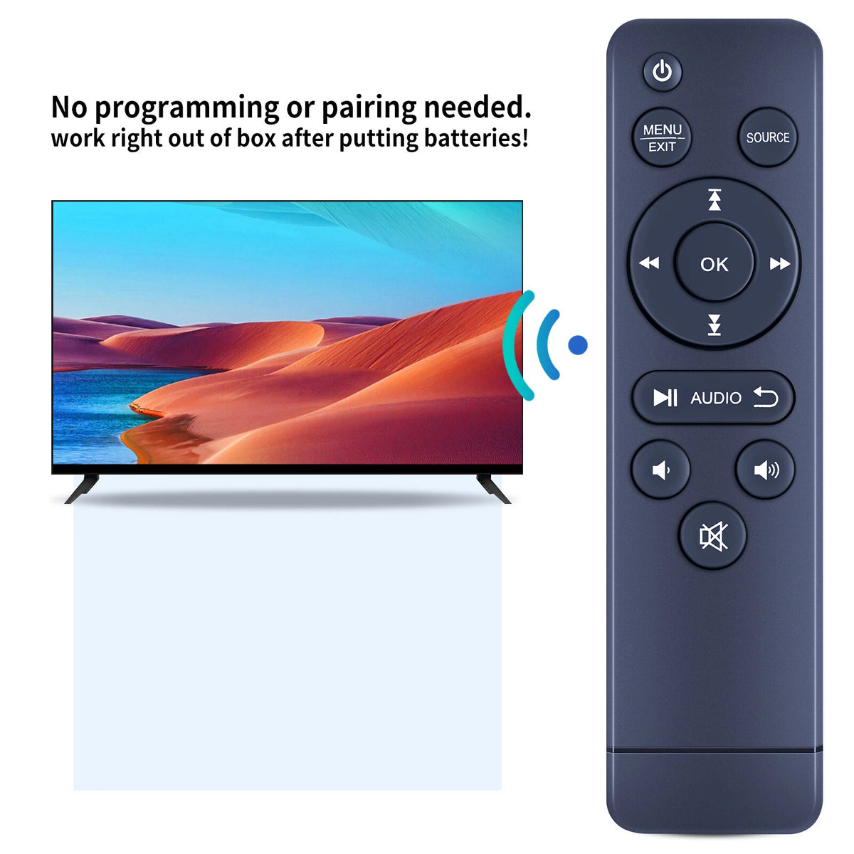 M8-F Remote Control For AuKing Mini Portable Digital Video Projector