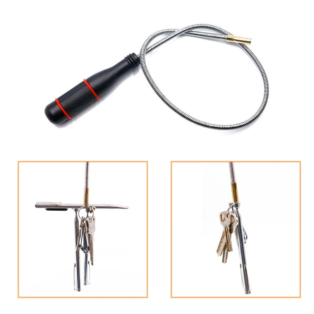3 Pack Telescoping Magnet Pick-up Tool Set - Retrieving Magnet...