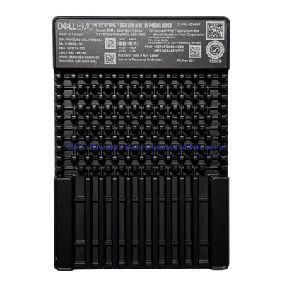 DELL P4800X 750GB Optane SSD DC SSDPE21K750GA U.2 2.5" 6Gb/S Nvme/PCIe