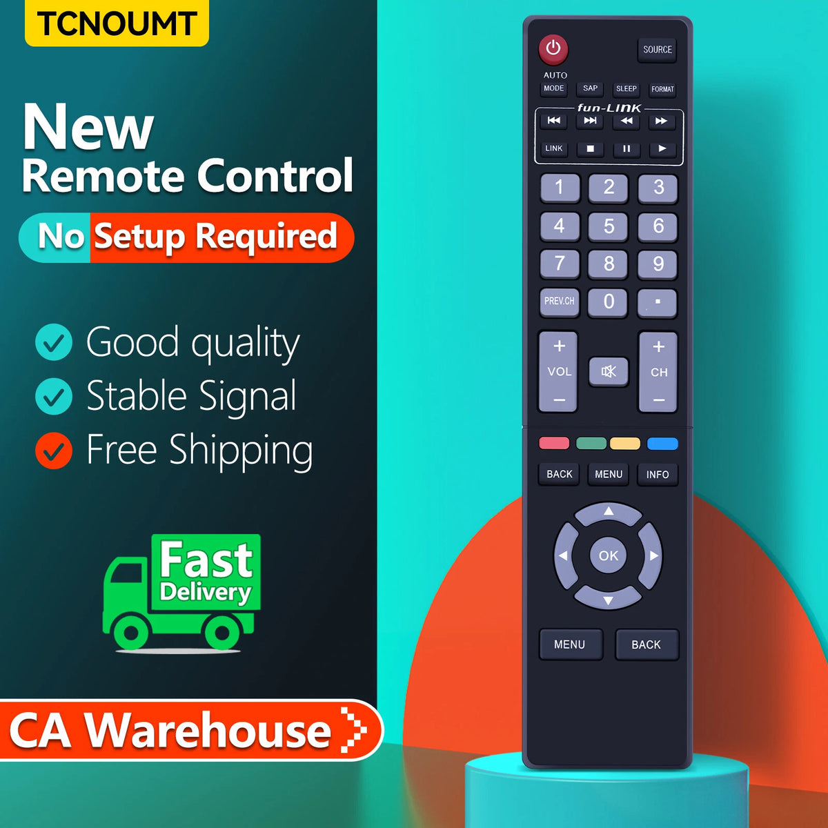 NH400UD Remote Control For Magnavox TV 39MF412B/F7 39MF412B/F8 50MF412B/F7
