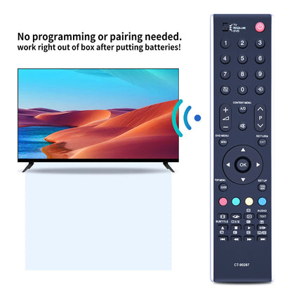 CT-90287 Remote Control For Toshiba TV Sub CT-90307 CT-90296 CT-90288