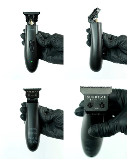 Supreme Trimmer T Shaper - Quiet Cordless Beard & Hair for Black Dlc
