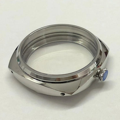 47mm Stainless Watch Case For ETA 6497 6498 For Seagull ST3600 3621 Movement