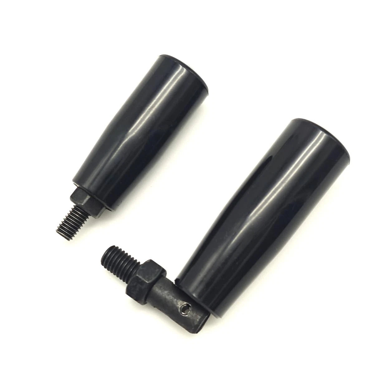 TAMSOI Nylon Revolving Handle with M8 M10 Male Thread Screw M10x80, Black