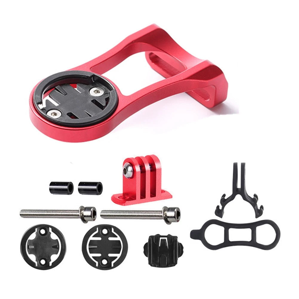 Bike Stem Extension Computer Mount Holder For Gopro For Garmin For Cateye Parts