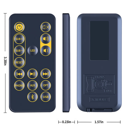 Remote Control For Klipsch 1064957 R-14PM R-51PM R-26PF R-28PF Speaker System