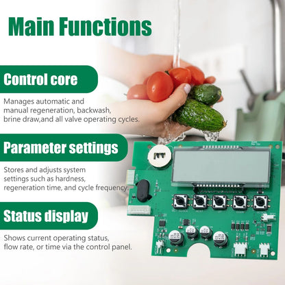 V3108 circuit board for Clack WS1 series water softener