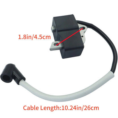 545046701 Metal+Plastic Ignition Coil Kit For Husqvarna String Trimmer 128C 125L