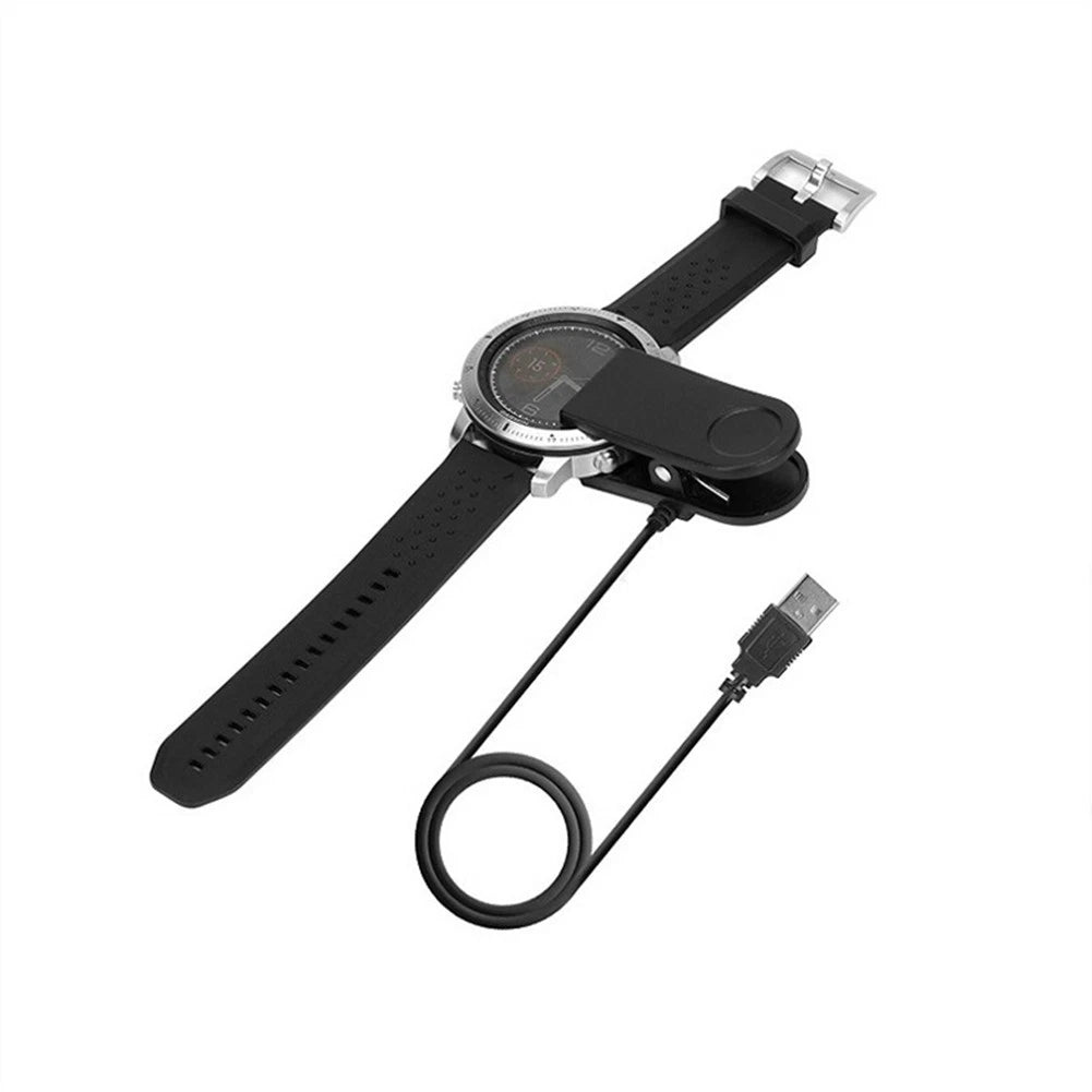 39in USB Charging Clip Cradle Charger Cable For Garmin Fenix Chronos Smart Watch