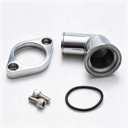 15 Degree Swivel Thermostat Housing Fits for Chevy SBC BBC 327 400 454 Aluminum