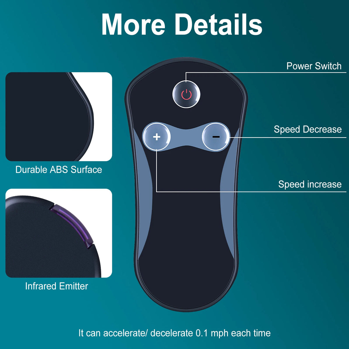 Replacement Remote Control For Goplus Treadmills