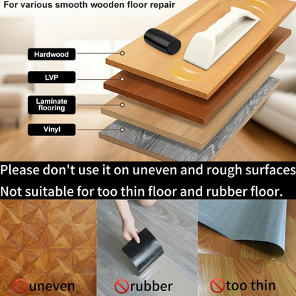 Floor Gap Fixer Tool, Violetfox Heavy-Duty Plank Grabber Laminate  Version